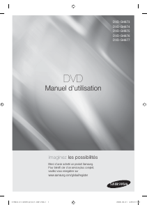 Manuale Samsung DVD-SH873 Lettore DVD