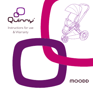 Руководство Quinny Moodd Детская коляска