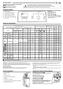 Manuál Indesit BTW D71253 (EU) Pračka