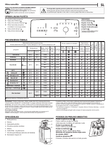 Priročnik Indesit BTW L60300 EE_N Pralni stroj