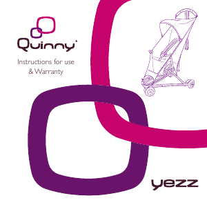 Mode d’emploi Quinny Yezz Poussette