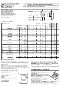 Manual de uso Indesit BWA 81284X W SPT N Lavadora