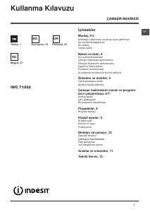 Használati útmutató Indesit IWC 71252 ECO (EU) Mosógép