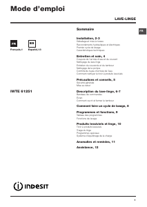 Manual de uso Indesit IWTE 61251 C ECO EU Lavadora