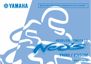 Használati útmutató Yamaha Neos50 2-ST (2017) Robogó