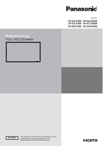 Bruksanvisning Panasonic TH-42LF6W LCD skärm