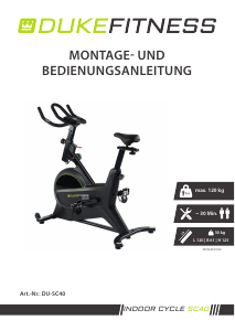 Bedienungsanleitung Duke Fitness SC40 Heimtrainer