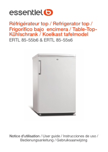 Manual de uso Essentiel B ERTL 85-55b6 Refrigerador