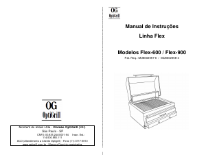 Manual OptiGrill Flex-900 Grelhador