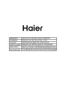 Manual de uso Haier HATS9DCS56B Campana extractora