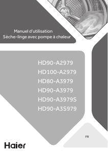 Mode d’emploi Haier HD90-A2979 Sèche-linge