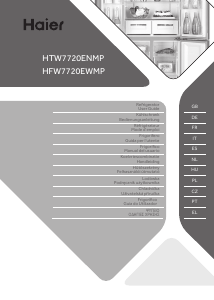 Instrukcja Haier HFW7720EWMP Lodówko-zamrażarka
