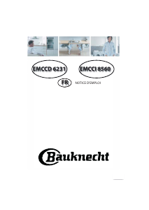Mode d’emploi Bauknecht EMCCD 6231 IN Micro-onde