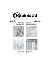 Návod Bauknecht EMCCE 8138/PT Mikrovlnná rúra