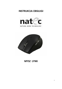 Instrukcja Natec Lynx Mysz