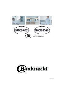 Mode d’emploi Bauknecht EMCCI 8560 SW Micro-onde