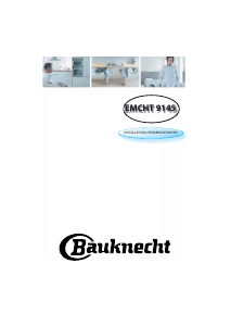 Mode d’emploi Bauknecht EMCHD 9145 PT Micro-onde