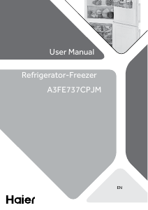 Manual Haier A3FE737CPJM Fridge-Freezer