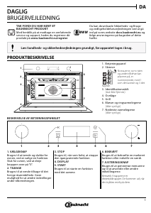 Brugsanvisning Bauknecht EMEK7 CP545 PT Mikroovn
