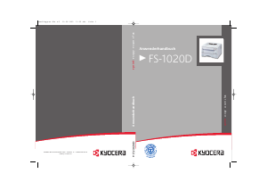 Bedienungsanleitung Kyocera FS-1020D Drucker