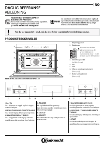 Bruksanvisning Bauknecht EMEK7 CT545 PT Mikrobølgeovn