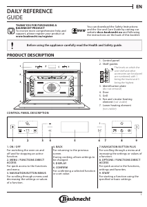 Manual Bauknecht EMEK7 CT545 PT Microwave