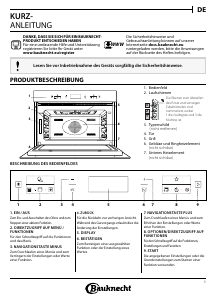 Bedienungsanleitung Bauknecht EMEK7 CT545 PT Mikrowelle