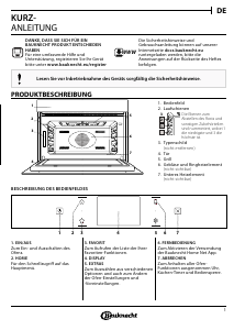 Bedienungsanleitung Bauknecht EMEK9 P545 BM Mikrowelle