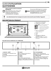 Mode d’emploi Bauknecht EMEK9 P545 BM Micro-onde