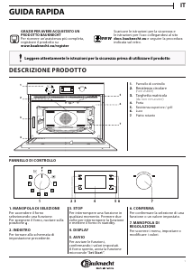 Manuale Bauknecht EMPK3 3545 IN Microonde