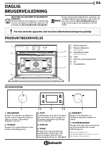 Brugsanvisning Bauknecht EMPK3 4545 IN Mikroovn