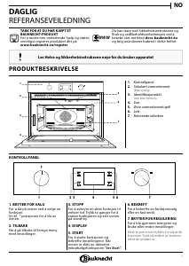 Bruksanvisning Bauknecht EMPK3 4545 IN Mikrobølgeovn