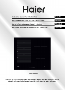 Manuale Haier HAMTP64MC Piano cottura