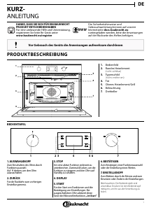 Manual de uso Bauknecht EMPK3 4545 IN Microondas
