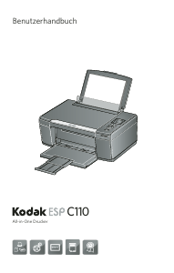 Bedienungsanleitung Kodak ESP C110 Multifunktionsdrucker