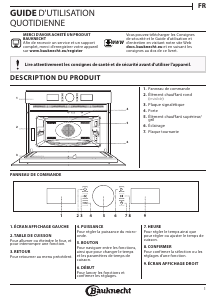 Mode d’emploi Bauknecht EMPK5 5645 PT Micro-onde