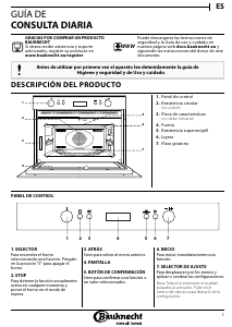 Manual de uso Bauknecht EMPK7 6645 PT Microondas