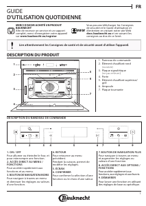 Mode d’emploi Bauknecht EMPK7 CT645 PT Micro-onde