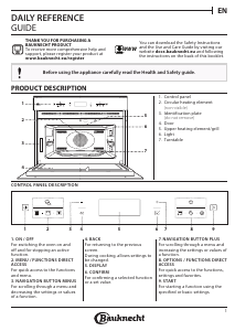 Manual Bauknecht EMPK7 CT645 PT Microwave