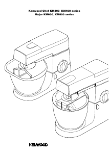 Bruksanvisning Kenwood KM636 Major Matberedare