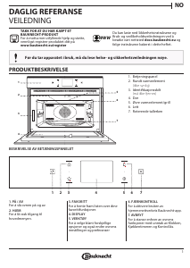 Bruksanvisning Bauknecht EMPK9 P645 BM Mikrobølgeovn