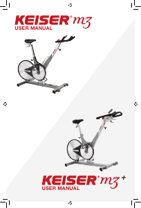 Manual Keiser M3 Exercise Bike