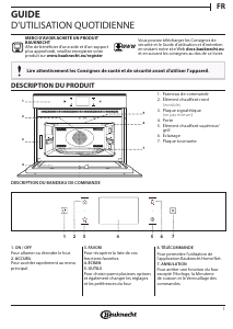 Mode d’emploi Bauknecht EMPK9 P645 BM Micro-onde