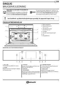 Brugsanvisning Bauknecht EMPK9 P645 PT Mikroovn