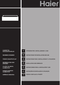 Manual de uso Haier HWO15NWD6XB1 Cajón calentador
