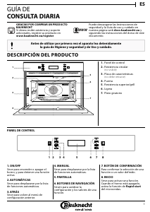 Manual de uso Bauknecht EMPR6 7645 PT Microondas