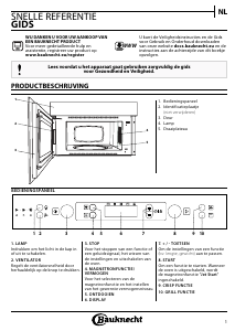 Handleiding Bauknecht MHCK5 2438 PT Magnetron