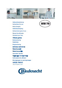 Manuale Bauknecht MW 79 IN Microonde