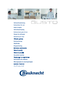 Manual Bauknecht MW 84 SW Micro-onda