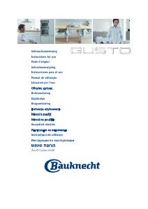 Manuale Bauknecht MW 84 SW Microonde